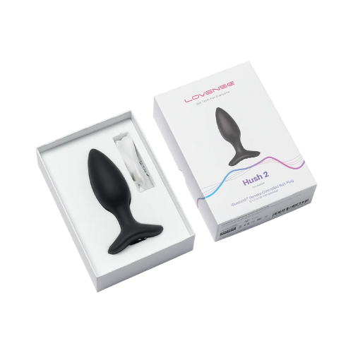 Hush 2 Lovense tamaño S caja y producto