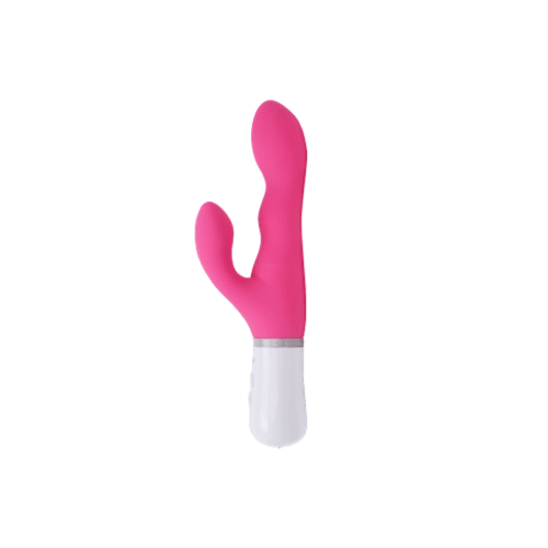 Vibrador Lovense Nora en color rosa, vista frontal.