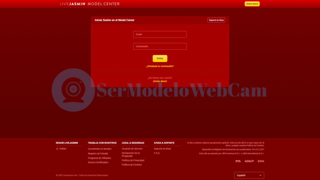crear cuenta en LiveJasmin registro paso a paso