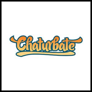 Logo de Chaturbate en colores naranja y azul